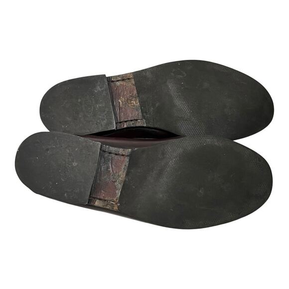 Cole Haan Loafers Men's 9D Brown Leather Tassel Moc Toe Slip-On Shoes - Picture 7 of 8